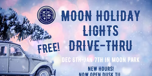 Moon Holiday Lights Drive-Thru at Moon Park