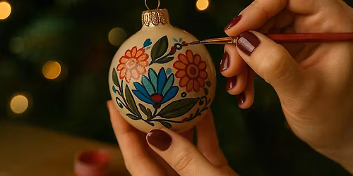 Workshop: Bemalen von Christbaumschmuck