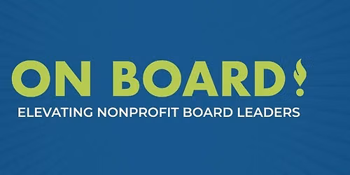 On Board | Elevating Nonprofit Board Leaders