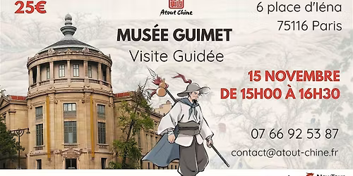 Visite guid\u00e9e du mus\u00e9e Guimet