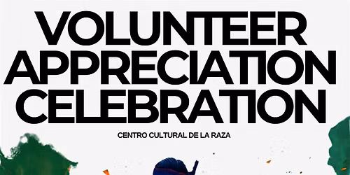 Volunteer Appreciation Celebration