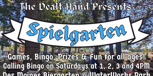 Bingo at Des Moines Biergarten!