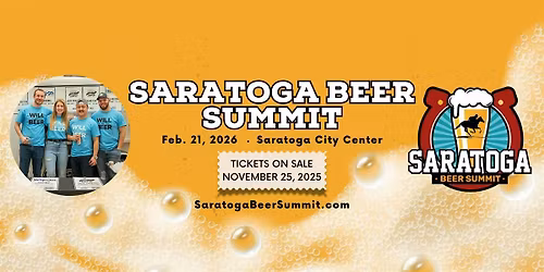Saratoga Beer Summit 2026
