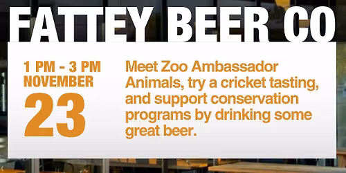 Zoo Brew on Tour!  With Animal Ambassadors from Seneca Park  Zoo!