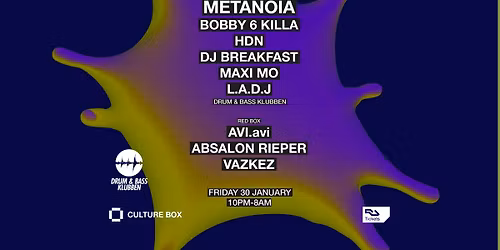 Drum & Bass Klubben: Metanoia + Drum & Bass Klubben \/ AVI.avi \/ ABSALON RIEPER (DJ set) \/ Vazkez