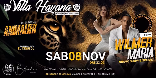 Villahavana ANIMALIER con WIlmer y Maria