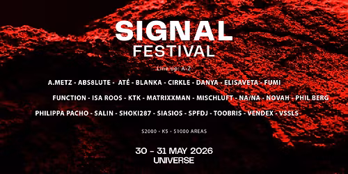 SIGNAL FESTIVAL ATHENS 2026
