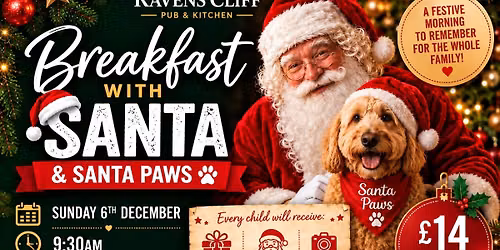 Breakfast with Santa and Santa Paws