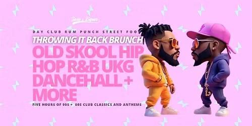 THROWING IT BACK BRUNCH SAT 15 NOVEMBER BIRMINGHAM