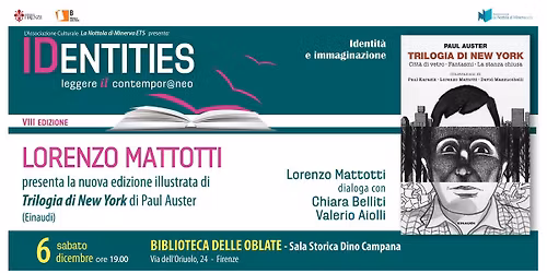 IDENTITIES: Lorenzo Mattotti \u2013 Trilogia di New York di Paul Auster