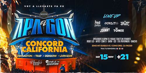 El APAG\u00d3N REGGAETON FESTIVAL | CONCORD CA