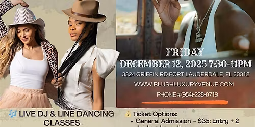 Boots on the Ground Line Dancing Western Lounge (Fort Pierce to Blush)