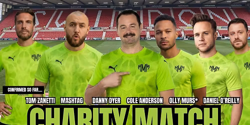 Men And Their Emotions - celebrity charity football match