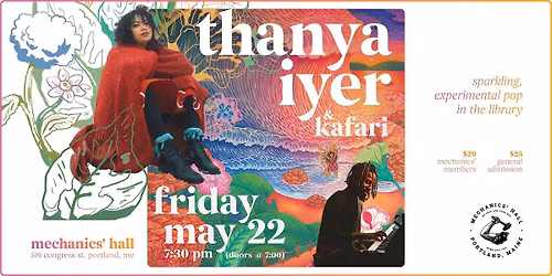 Thanya Iyer w\/ Kafari - Library Concert