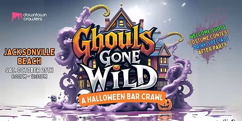 Halloween Bar Crawl 10\/25 - Jacksonville Beach