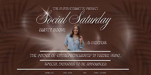 Series 4: The power of Entrepreneurship in Hawaii Panel