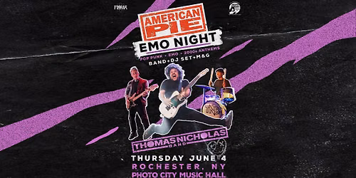 AMERICAN PIE EMO NIGHT - THOMAS NICHOLAS BAND - PHOTO CITY MUSIC HALL 