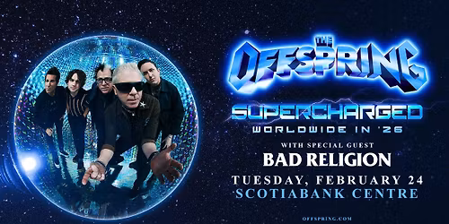 The Offspring: SUPERCHARGED Worldwide in '26
