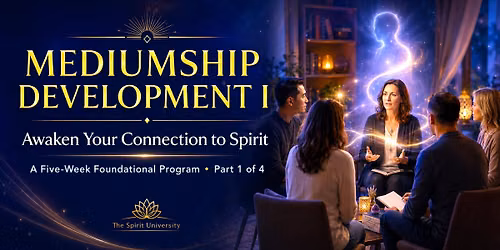 \u2728 MEDIUMSHIP DEVELOPMENT I: AWAKEN YOUR CONNECTION TO SPIRIT
