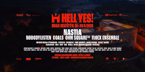 HELL YES! FESTIVAL 2026 | Helf\u0161t\u00fdn Castle | 26\u201328 June