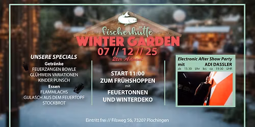 Fischerh\u00fctte WINTER GARDEN