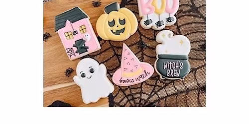 Halloween Cookie Decorating Class - with FREE DRINK!