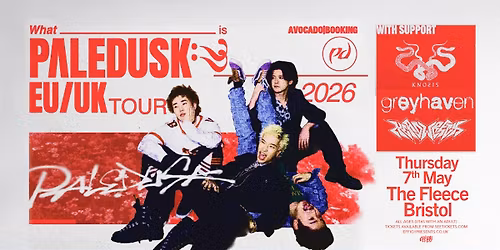 Paledusk plus Knosis, Greayhaven and Headwreck at The Fleece, Bristol