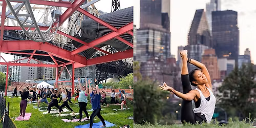 Yoga Under the 59th Street Bridge with Esplanade Friends