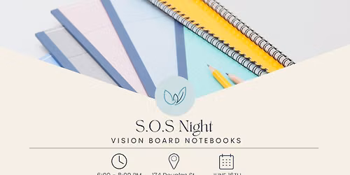 SOS Night - Vision Board Notebooks