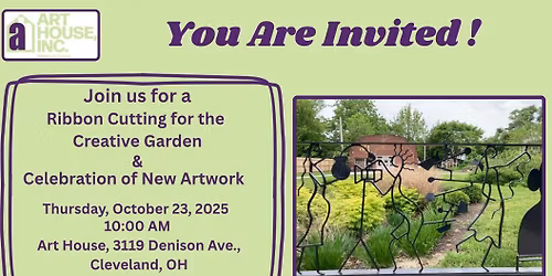 Ribbon Cutting Ceremony at Art House, Inc