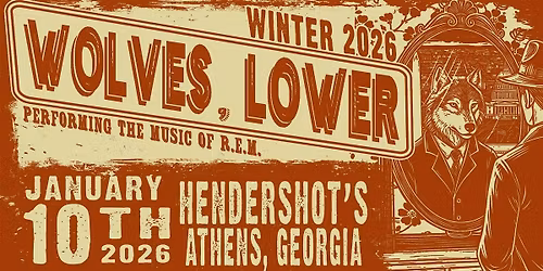 Evening with Wolves, Lower: performing the music of R.E.M. @ Hendershot's