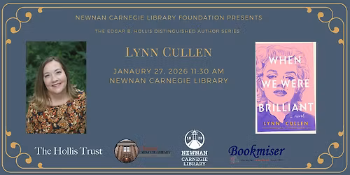 Lynn Cullen: Edgar B. Hollis Distinguished Author Series