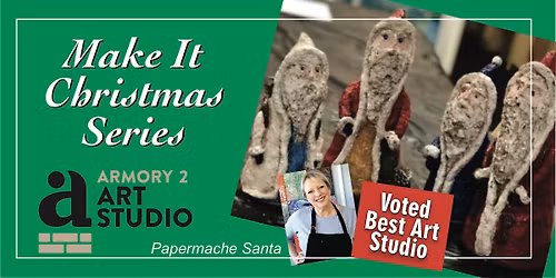 Papermache Santa - Make It Christmas