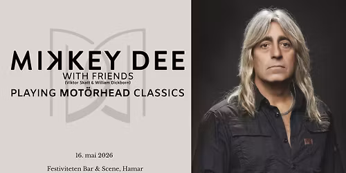 Mikkey Dee with friends playing Mot\u00f6rhead \/\/ Festiviteten Bar & Scene