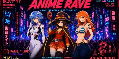 ANIME NIGHT- OP | END | JROCK | JPOP | KPOP