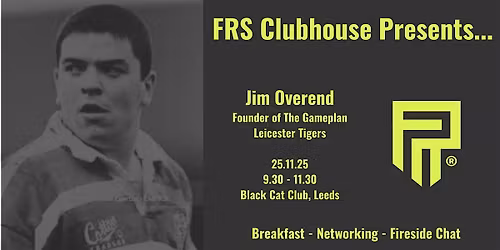 Front Row Support's Clubhouse Presents... Jim Overend!