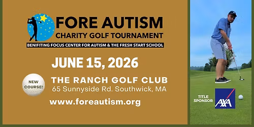 Fore Autism Charity Golf Tournament 2026