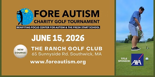 Fore Autism Charity Golf Tournament 2026