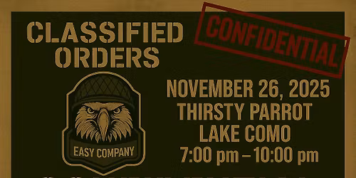 Easy Company LIVE at Thirsty Parrot for Blackout Wednesday