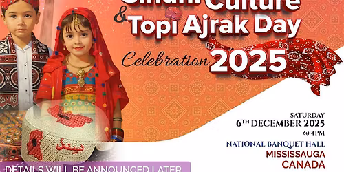 Sindhi Topi Ajrak & Culture Day 2025