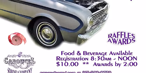 2nd Annual Sean Greif Memorial Car Show, May 23rd, 2026
