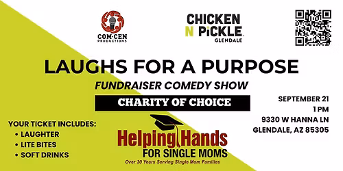 Laughs for a Purpose Fundraiser Comedy Show