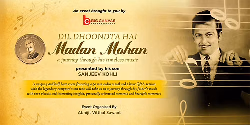 MADAN MOHAN - DIL DHOONDTA HAI