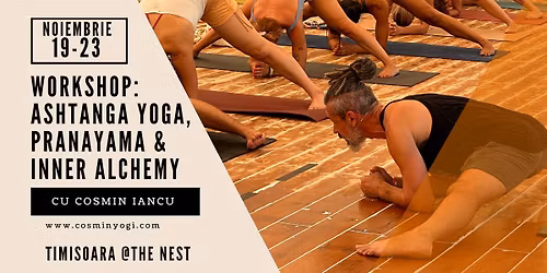 WORKSHOP DE ASHTANGA YOGA, PRANAYAMA SI ALCHIMIE INTERNA