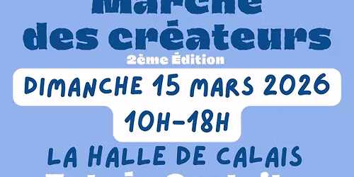 March\u00e9 des Cr\u00e9ateurs 2026