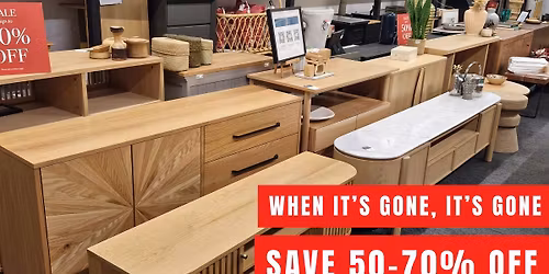 Furniture Sale! When it's gone, it's gone
