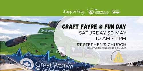 Craft Fayre & Fun Day (helping to raise funds for GWAAC)
