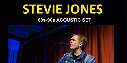 Stevie Jones Solo Acoustic 60-90s Covers Live at The Half Moon Inn Melton Mowbray