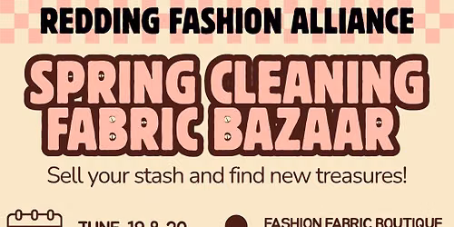 Spring Cleaning Fabric Bazaar