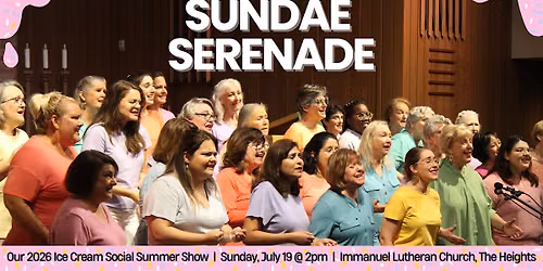 Sundae Serenade: A Cappella Summer Show